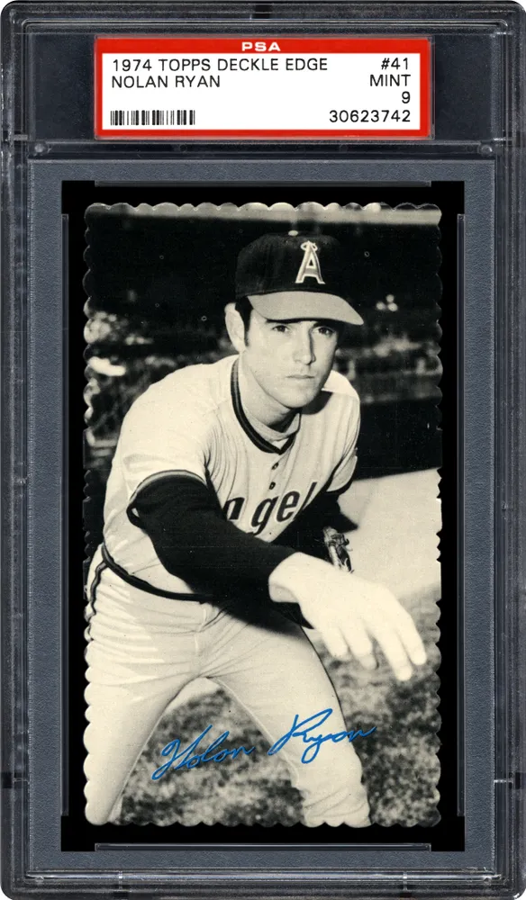 1974 Topps Deckle Edge Nolan Ryan