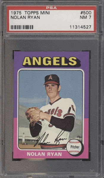 1975 Topps Mini Nolan Ryan