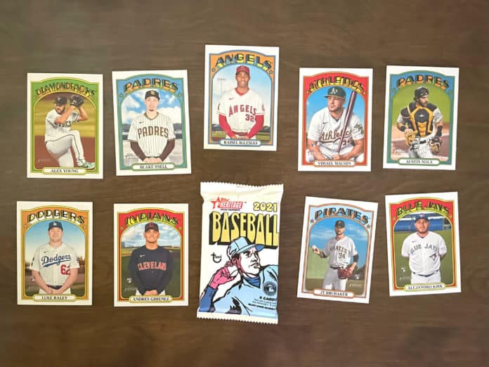 2021 Topps Heritage Baseball 2021 Topps Heritage Baseball