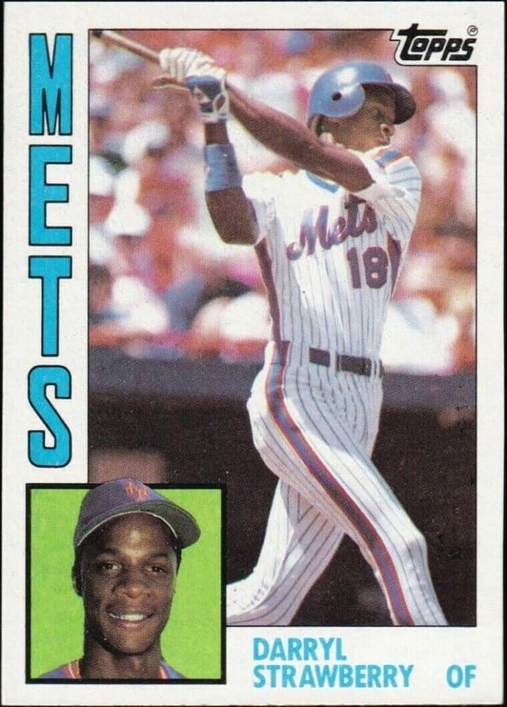 1984 Topps Darryl Strawberry