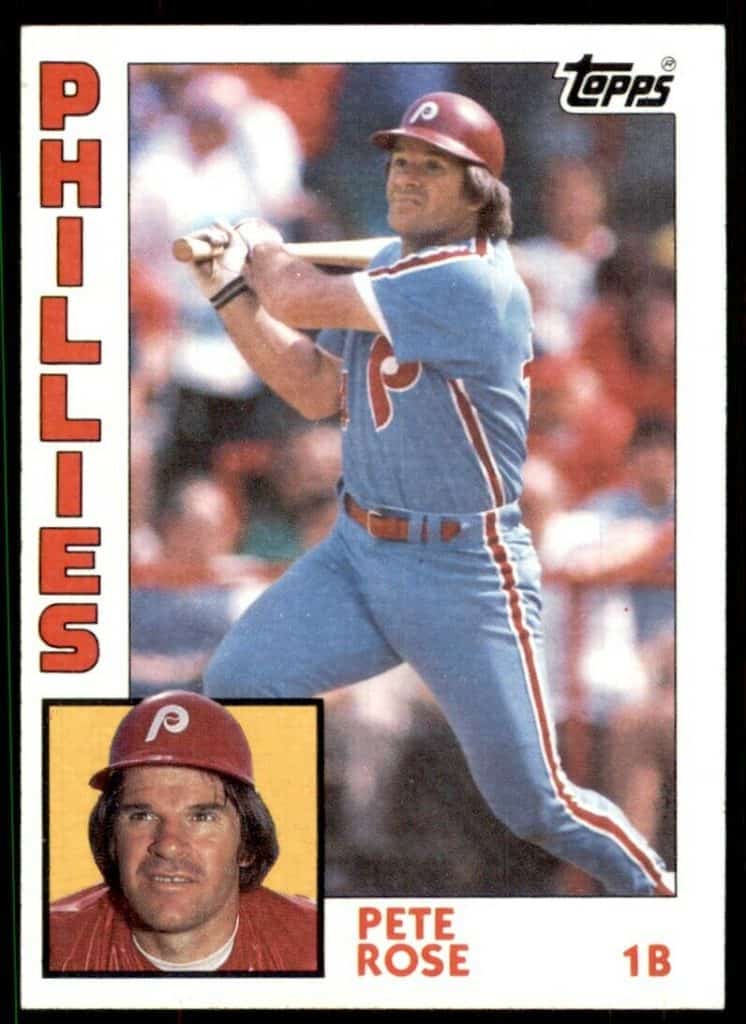 1984 Topps Pete Rose