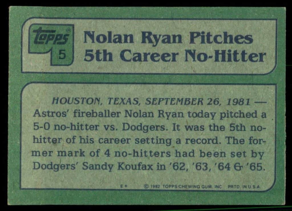 Nolan Ryan Highlights