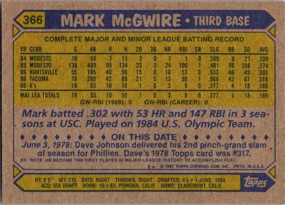 mark mcgwire