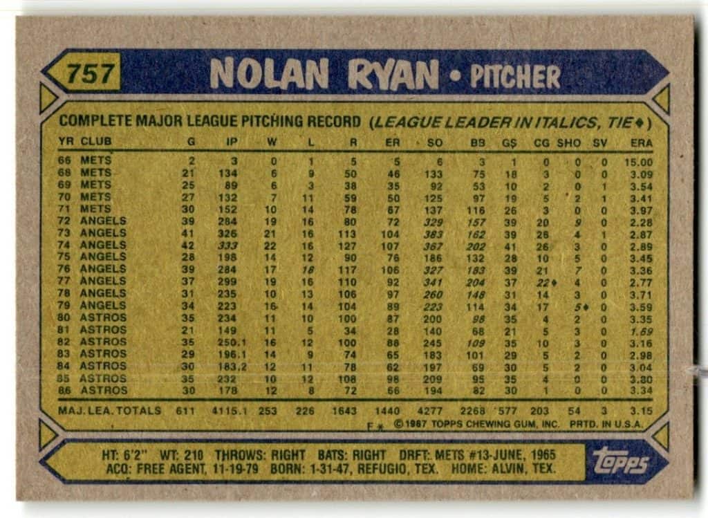 nolan ryan