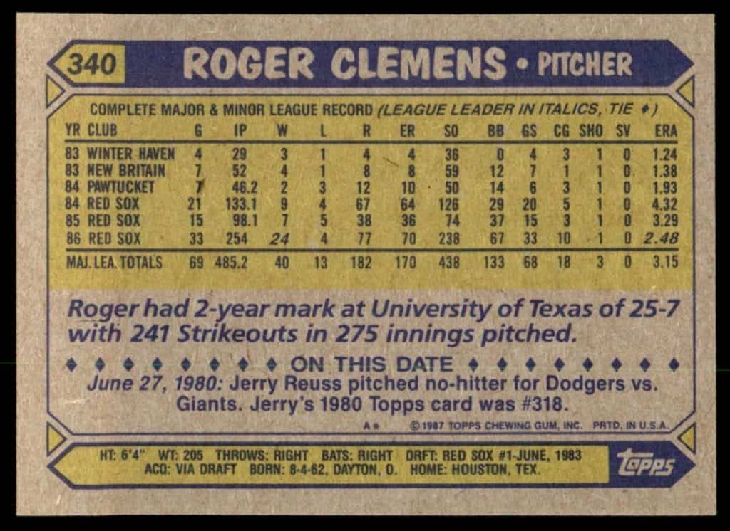 roger clemens