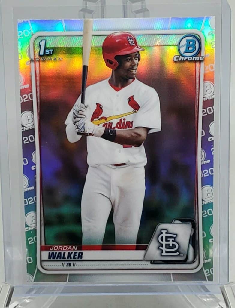 2020 Bowman Chrome Draft Rookies Jordan Walker