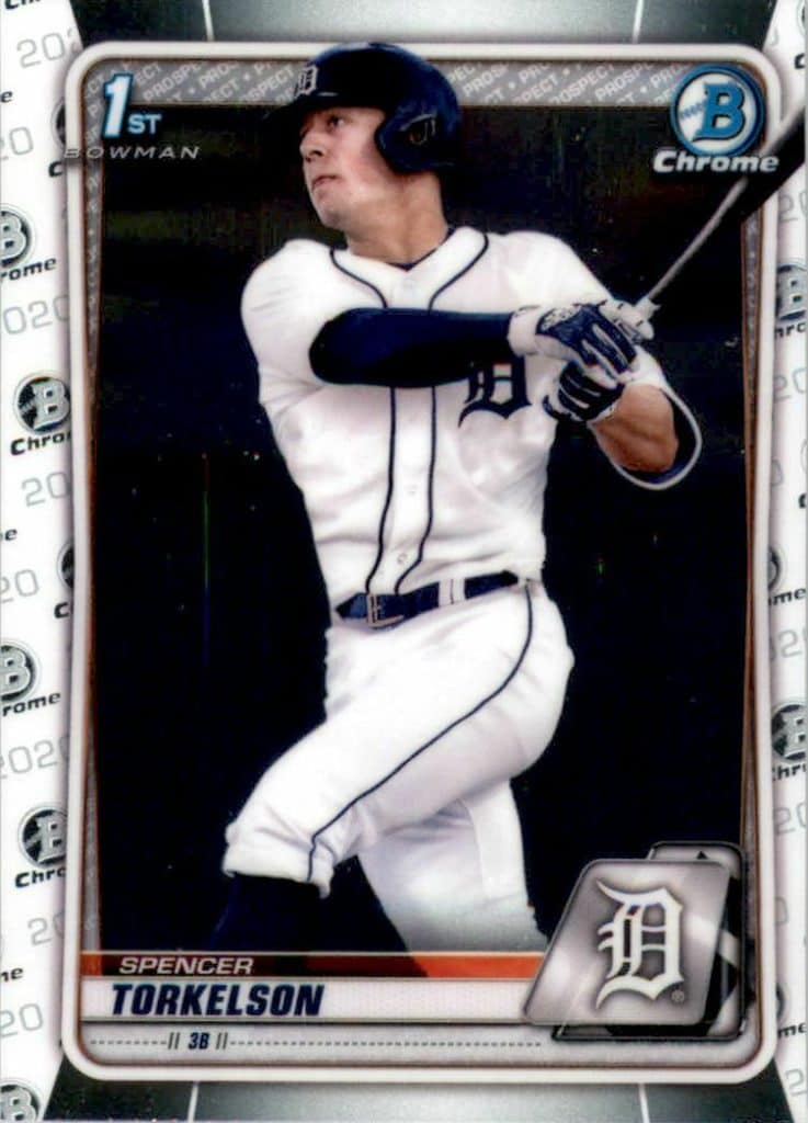 2020 Bowman Chrome Draft Rookies Spencer Torkelson