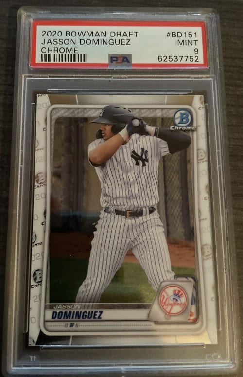 2020 Bowman Chrome Draft Rookies Jasson Dominguez