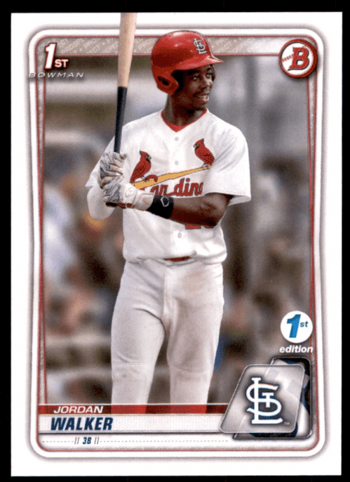 2020 Bowman Chrome Draft Rookies Jordan Walker