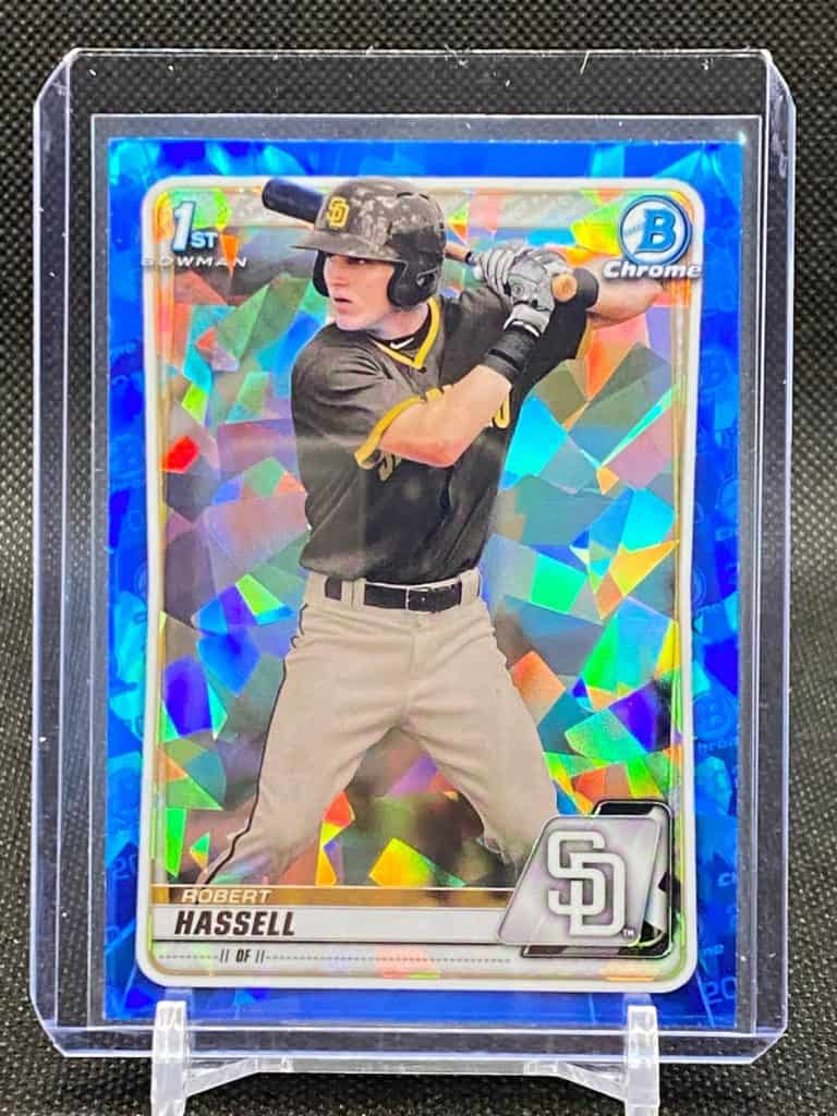 2020 Bowman Chrome Draft Rookies Robert Hassell
