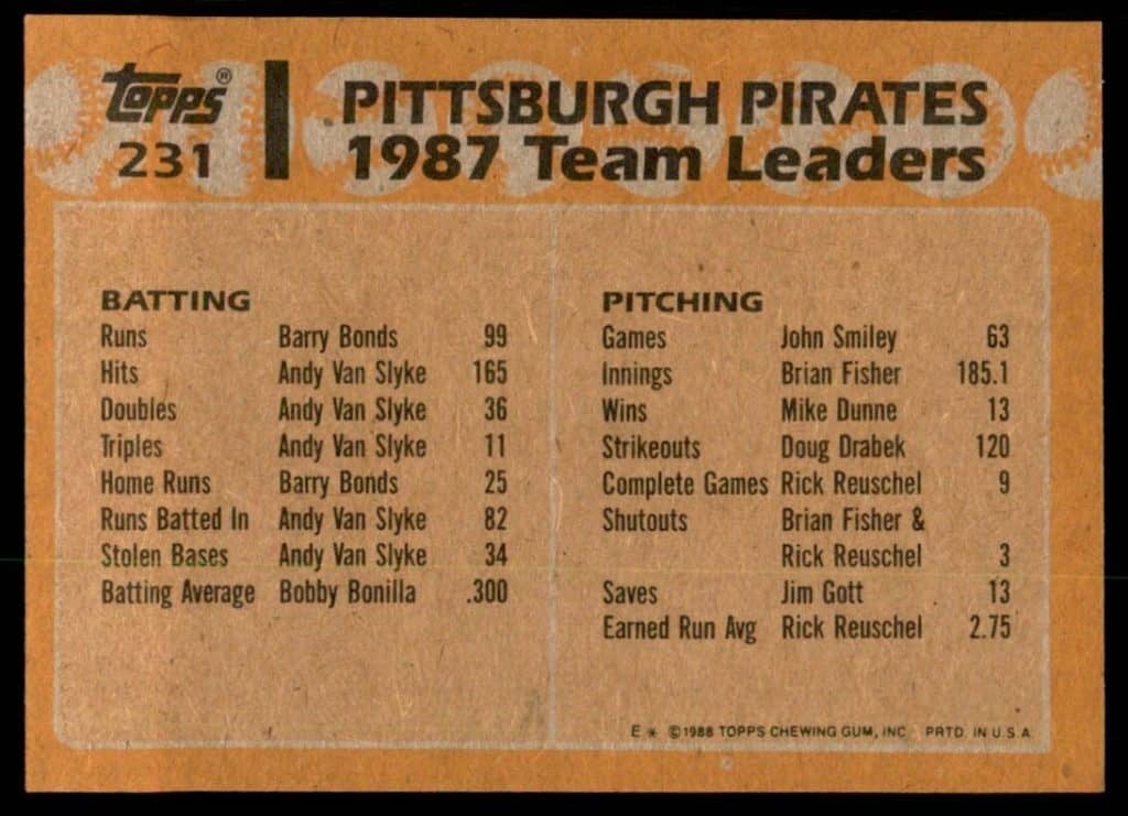 Barry Bonds Bobby Bonilla