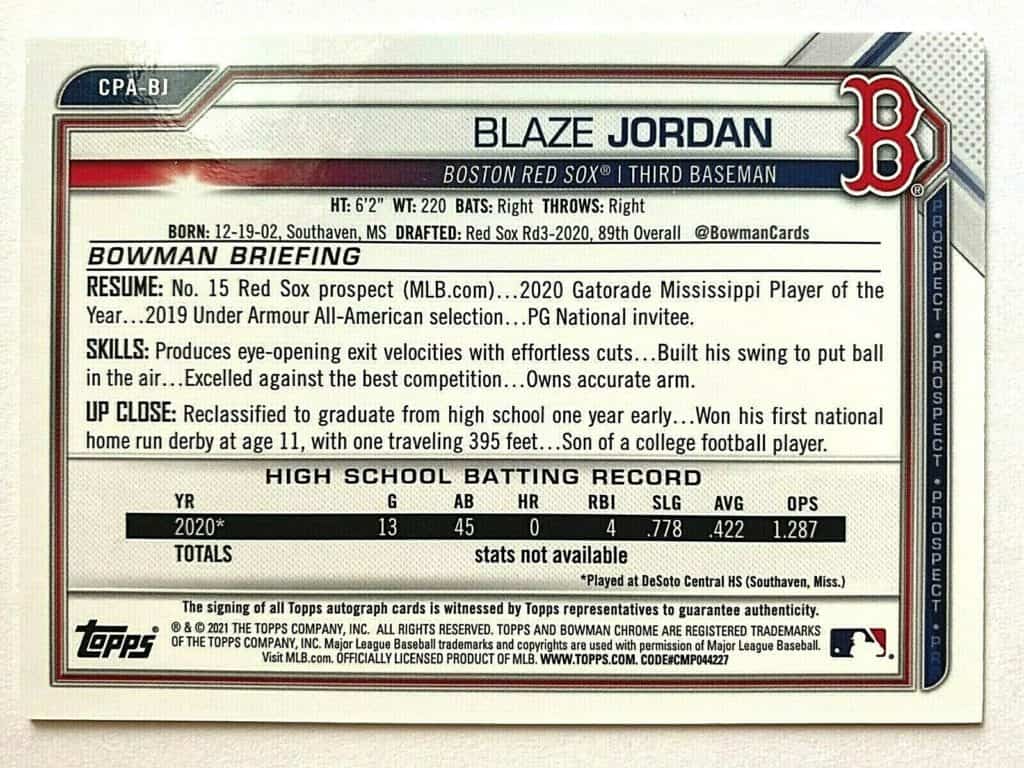 Blaze Jordan