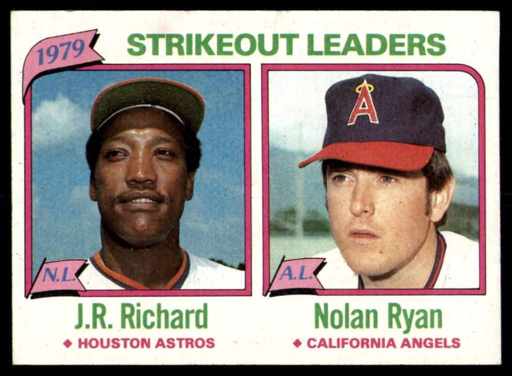 Strikeout Leaders Nolan Ryan J.R. Richard