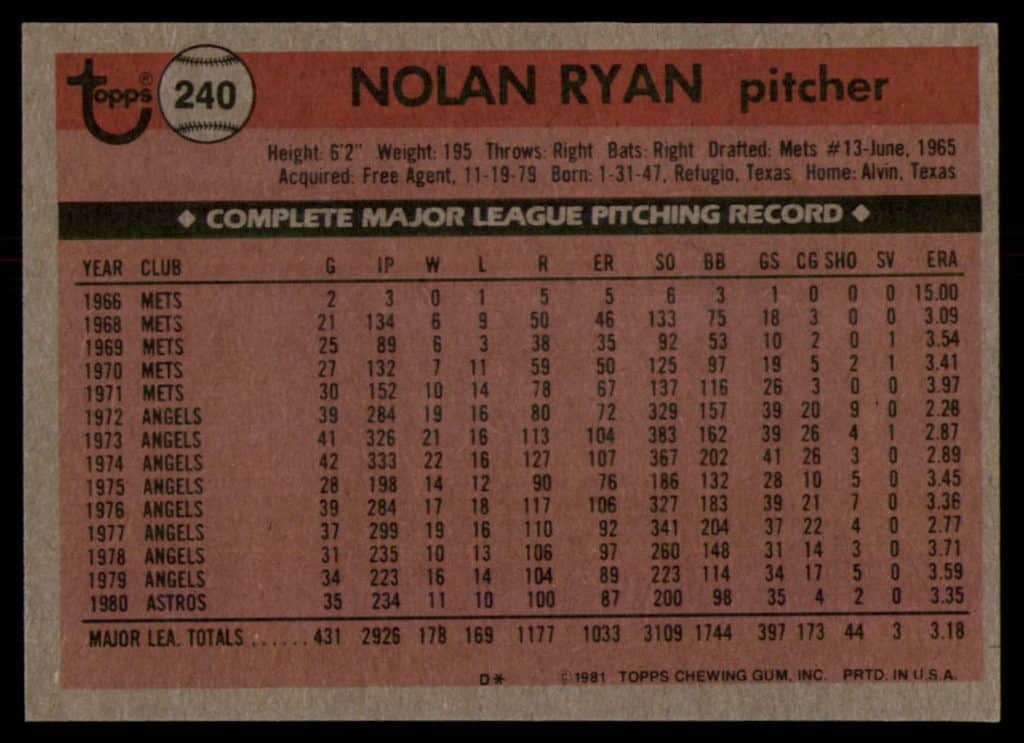 nolan ryan