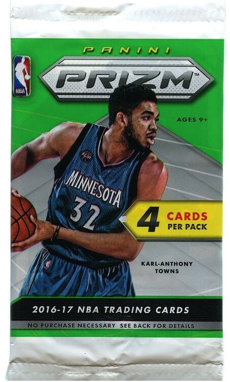 2016 panini prizm 2016-17 Panini Prizm Rookie Basketball Cardss