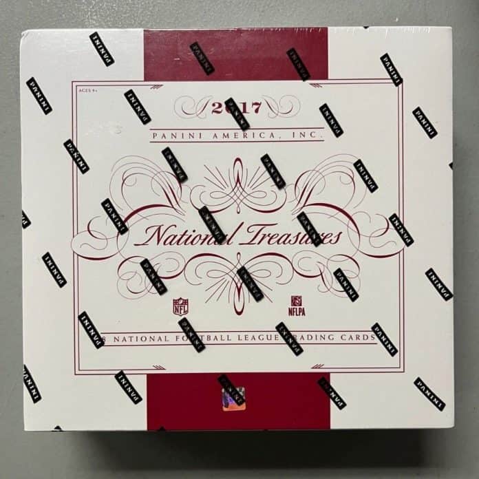 2017 panini national treasures football cards